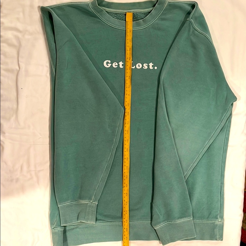 Serengetee ‘Get Lost' Sweatshirt sage green